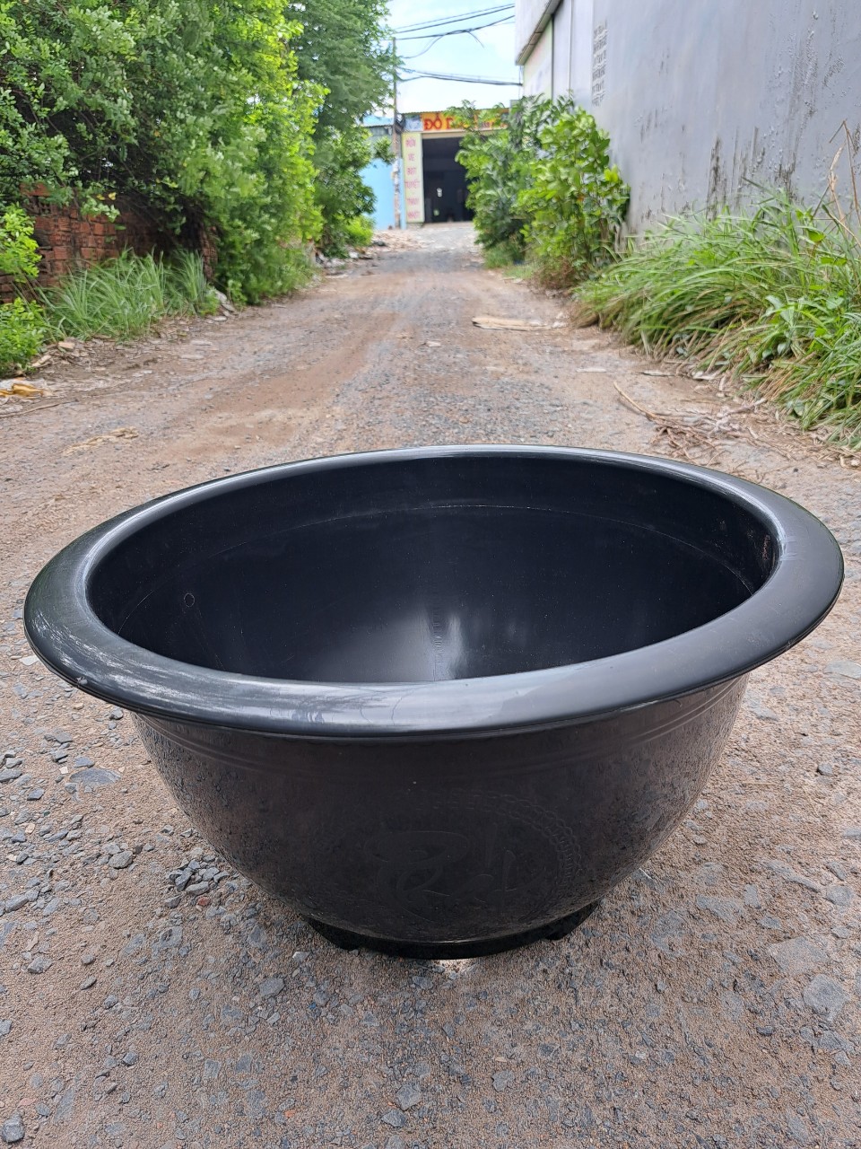 Chậu truyền thống 5t4 đen